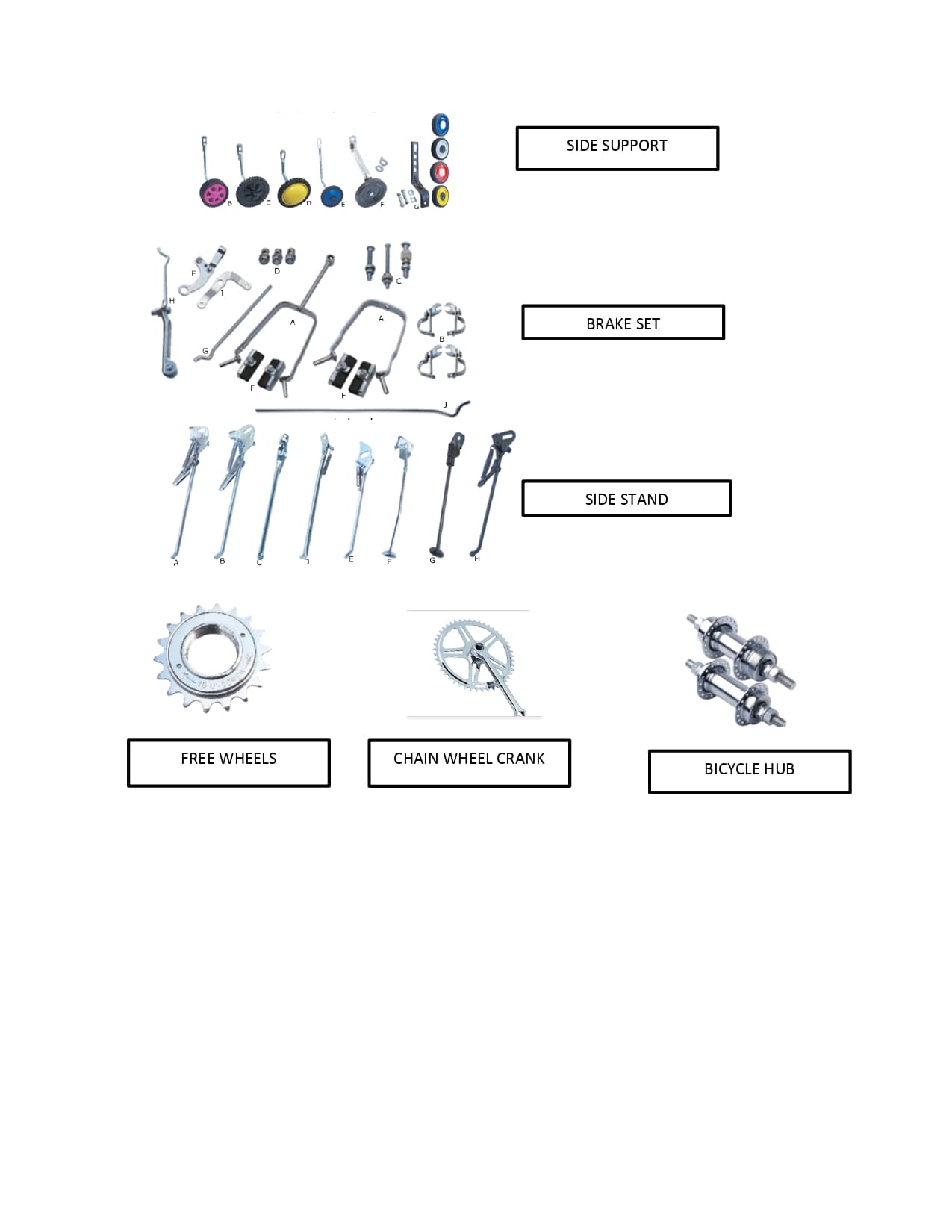 Bicycle parts